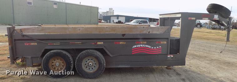image for item DB4766 2011 Travalong dump trailer