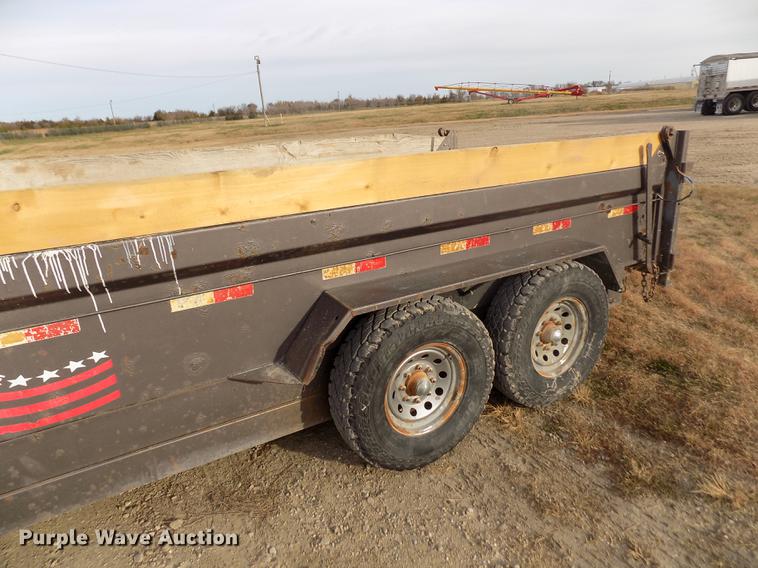 image for item DB4766 2011 Travalong dump trailer