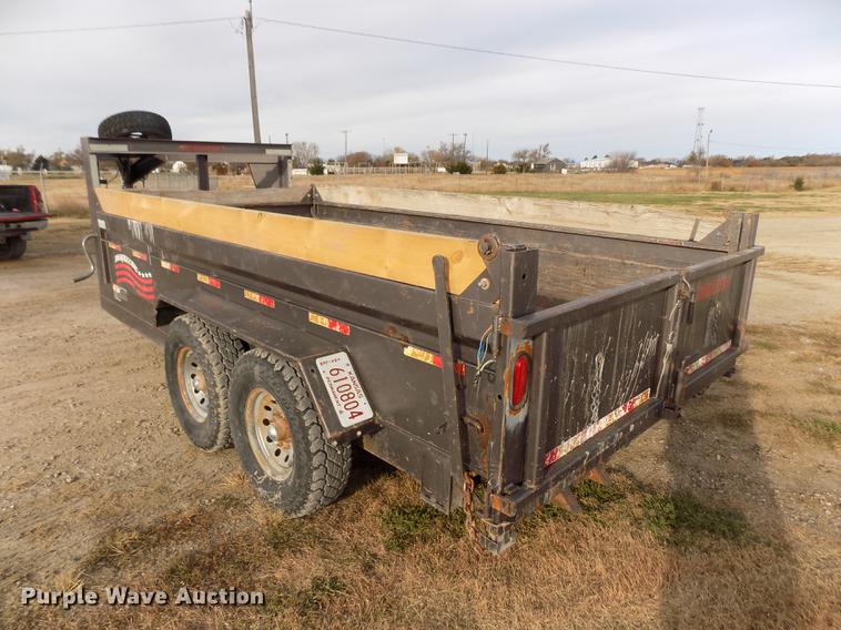 image for item DB4766 2011 Travalong dump trailer