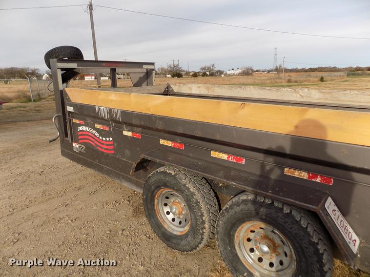 image for item DB4766 2011 Travalong dump trailer