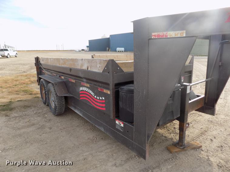 image for item DB4766 2011 Travalong dump trailer