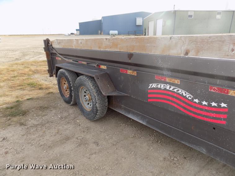image for item DB4766 2011 Travalong dump trailer