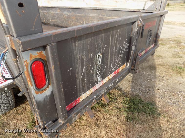 image for item DB4766 2011 Travalong dump trailer