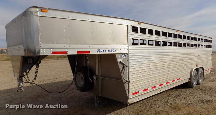 image for item DB4770 2012 Eby Ruffneck livestock trailer