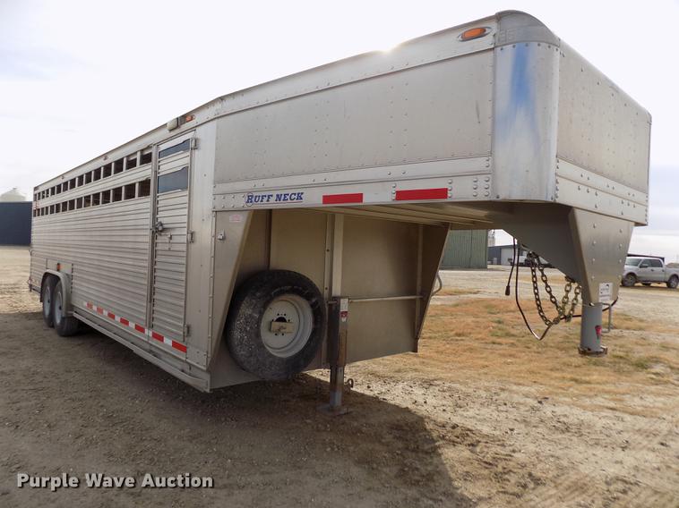 image for item DB4770 2012 Eby Ruffneck livestock trailer