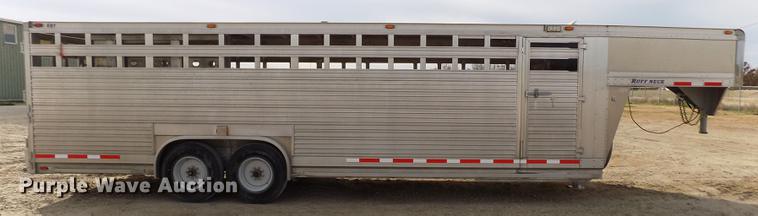 image for item DB4770 2012 Eby Ruffneck livestock trailer