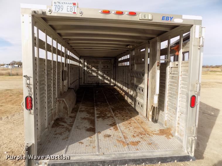 image for item DB4770 2012 Eby Ruffneck livestock trailer