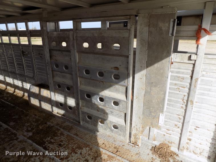 image for item DB4770 2012 Eby Ruffneck livestock trailer