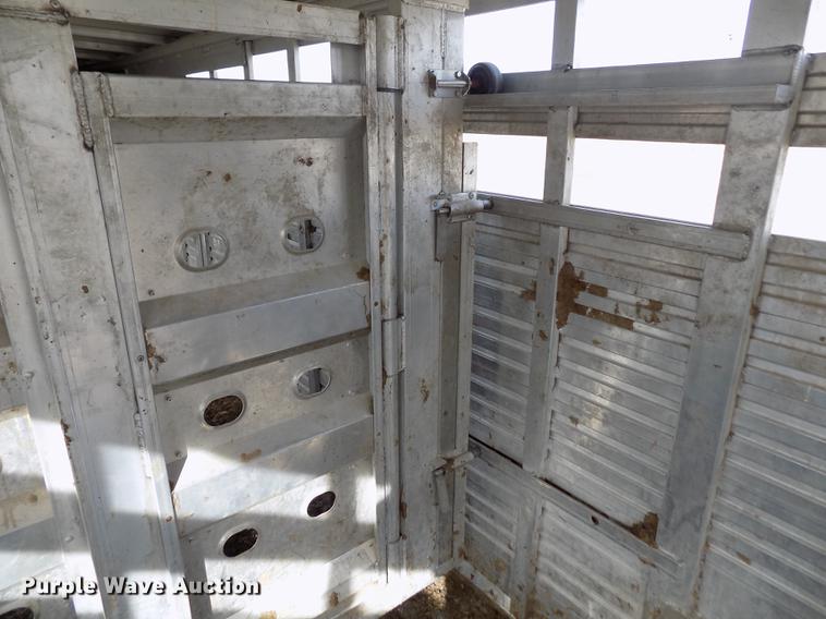 image for item DB4770 2012 Eby Ruffneck livestock trailer