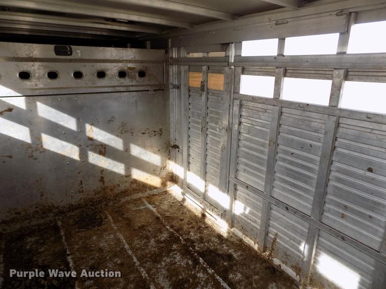 image for item DB4770 2012 Eby Ruffneck livestock trailer