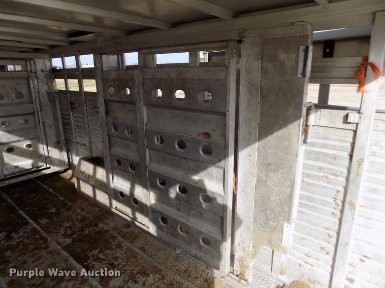 image for item DB4770 2012 Eby Ruffneck livestock trailer