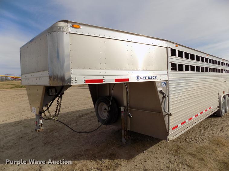 image for item DB4770 2012 Eby Ruffneck livestock trailer