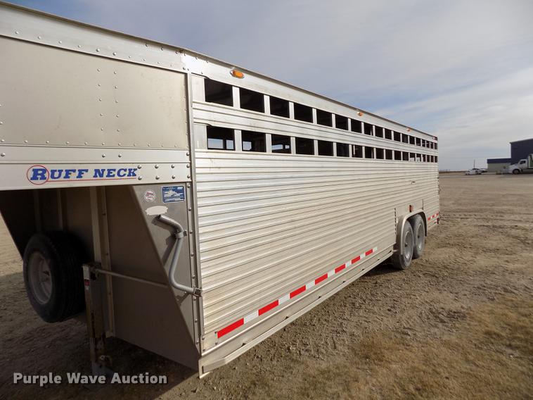 image for item DB4770 2012 Eby Ruffneck livestock trailer