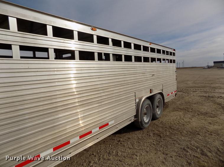 image for item DB4770 2012 Eby Ruffneck livestock trailer