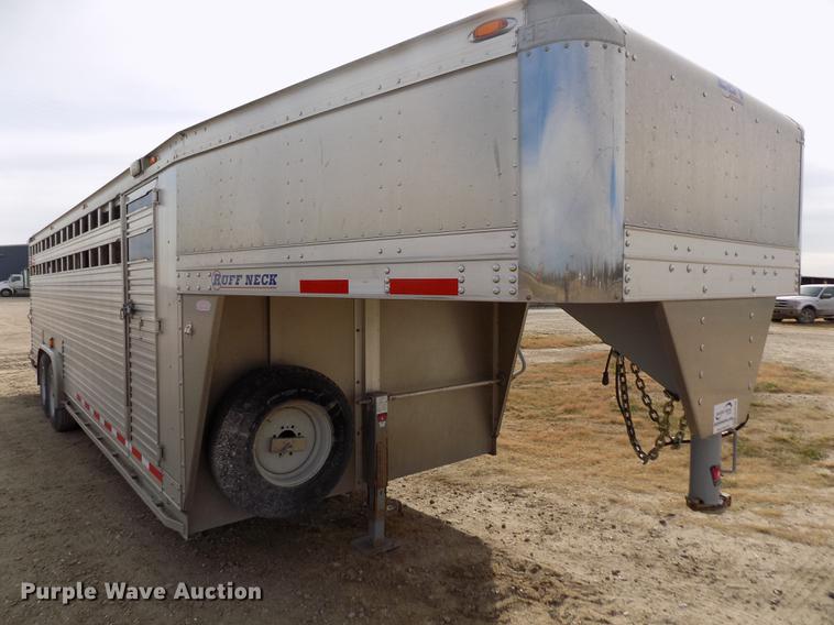 image for item DB4770 2012 Eby Ruffneck livestock trailer