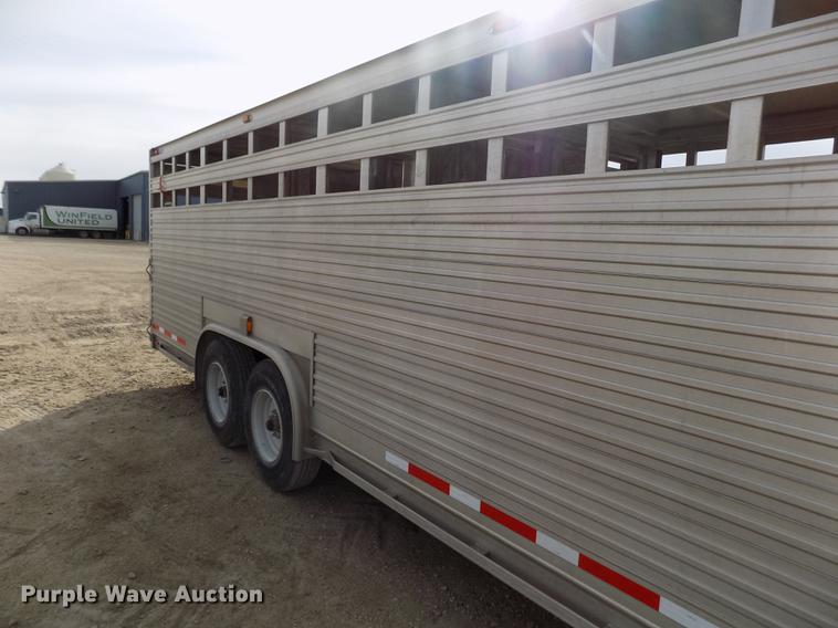 image for item DB4770 2012 Eby Ruffneck livestock trailer