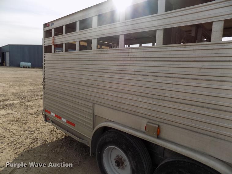 image for item DB4770 2012 Eby Ruffneck livestock trailer