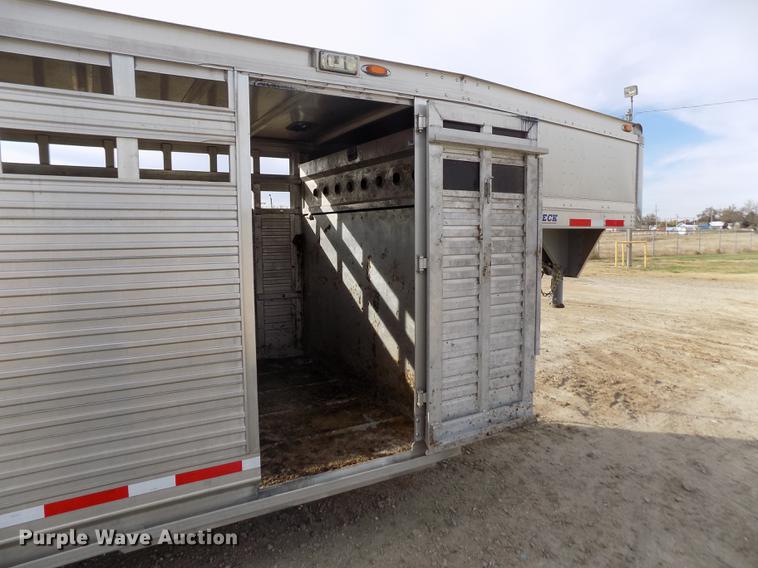 image for item DB4770 2012 Eby Ruffneck livestock trailer