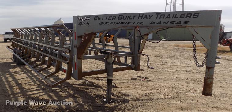 image for item DB4771 2009 Better Built hay bale trailer