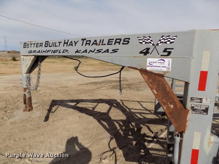 image for item DB4771 2009 Better Built hay bale trailer