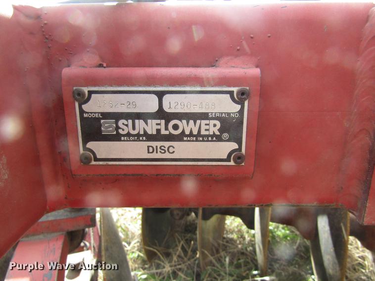 image for item DB4785 Sunflower 1232-29 offset disk