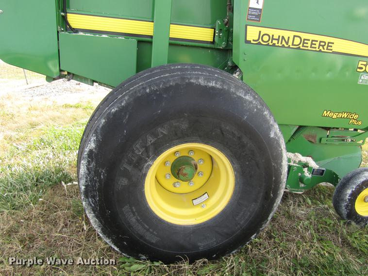 image for item DB4823 2011 John Deere 568 round baler