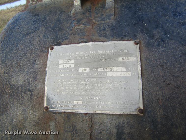 image for item DB4840 International DA57 oilfield pump jack