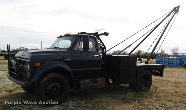 image for item DB4847 1972 Chevrolet C60 winch truck