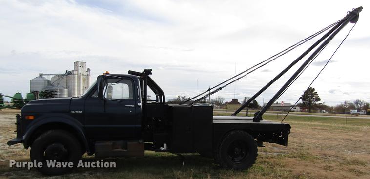 image for item DB4847 1972 Chevrolet C60 winch truck