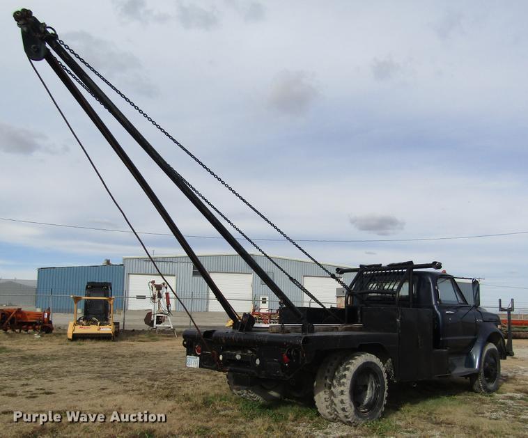 image for item DB4847 1972 Chevrolet C60 winch truck