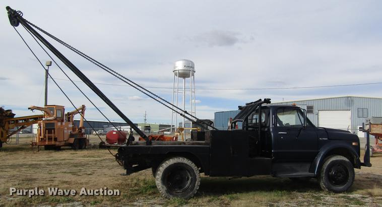 image for item DB4847 1972 Chevrolet C60 winch truck