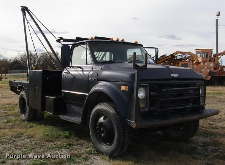 image for item DB4847 1972 Chevrolet C60 winch truck