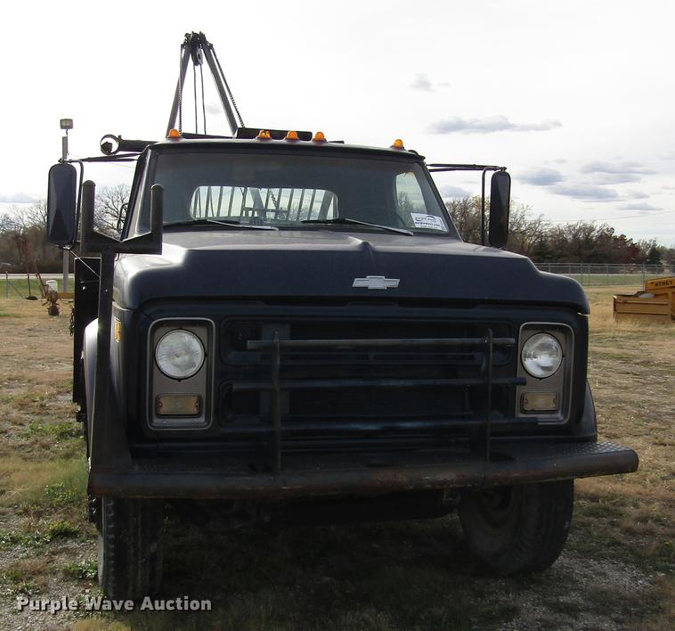 image for item DB4847 1972 Chevrolet C60 winch truck