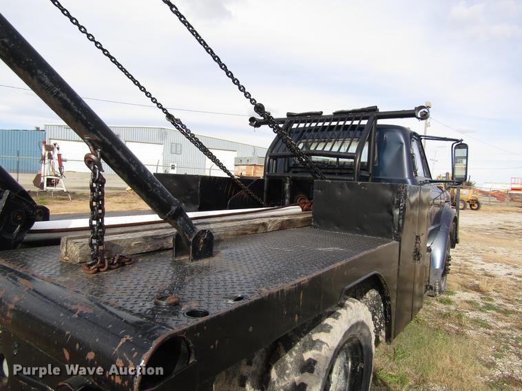 image for item DB4847 1972 Chevrolet C60 winch truck