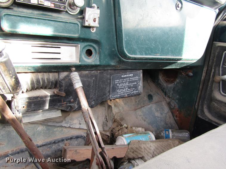 image for item DB4847 1972 Chevrolet C60 winch truck