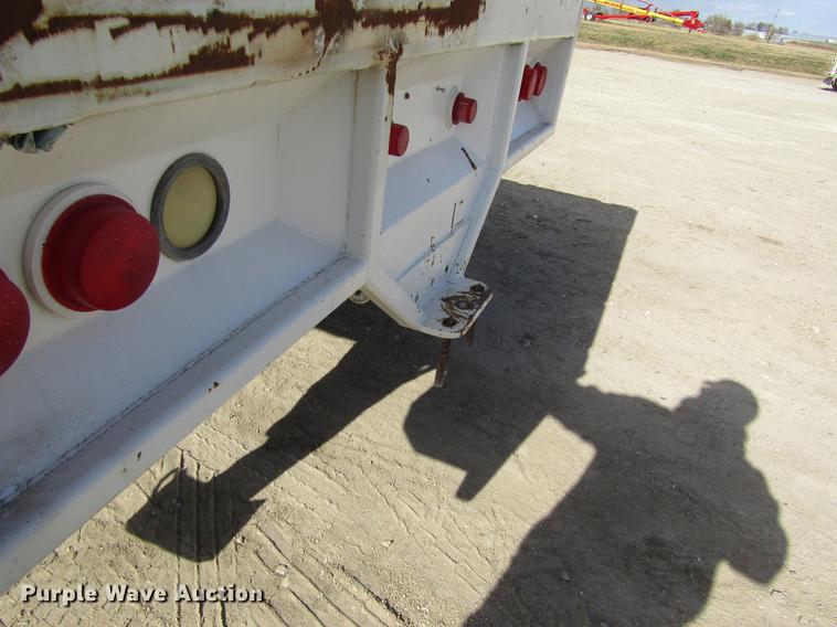 image for item DB4885 1977 GMC 6000 flatbed truck with crane