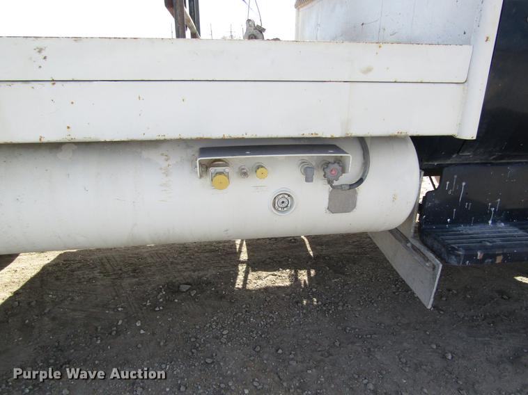 image for item DB4885 1977 GMC 6000 flatbed truck with crane
