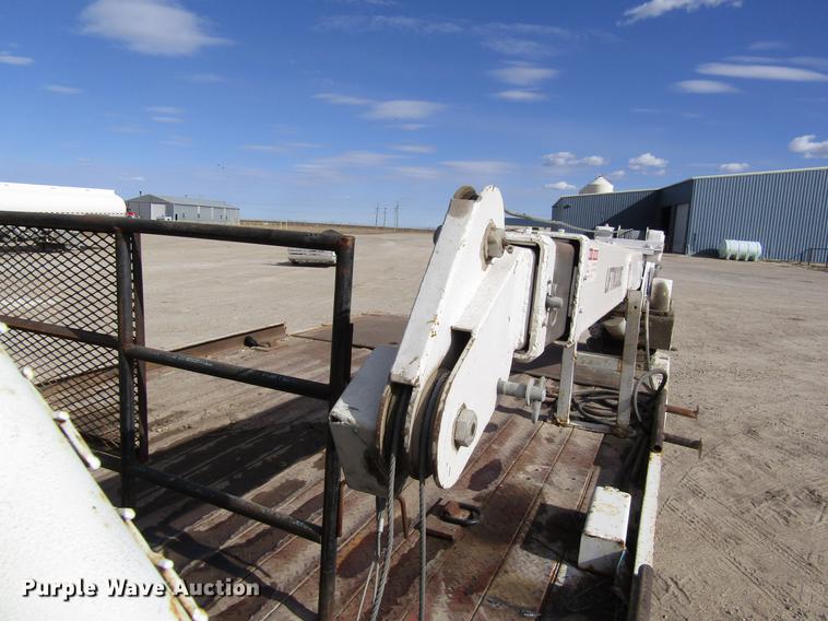 image for item DB4885 1977 GMC 6000 flatbed truck with crane
