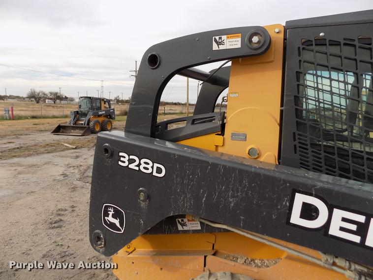 image for item DB9033 2012 John Deere 328D skid steer