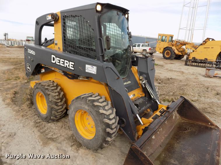 image for item DB9034 2010 John Deere 326D skid steer