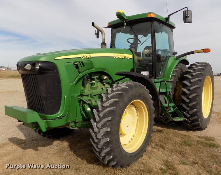 image for item DB9038 2002 John Deere 8320 MFWD tractor