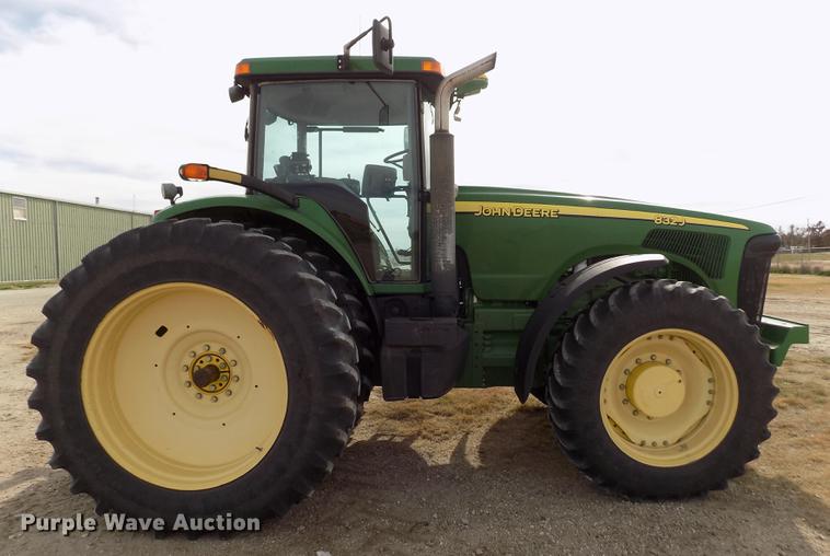 image for item DB9038 2002 John Deere 8320 MFWD tractor