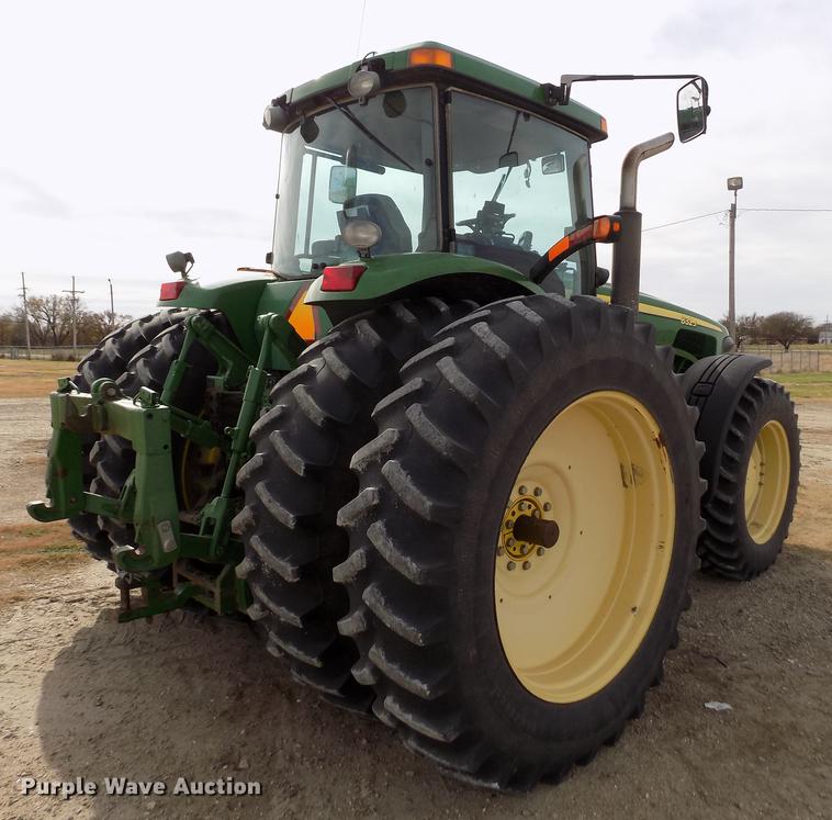 image for item DB9038 2002 John Deere 8320 MFWD tractor