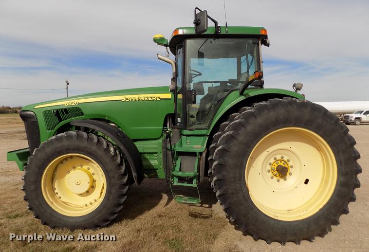image for item DB9038 2002 John Deere 8320 MFWD tractor