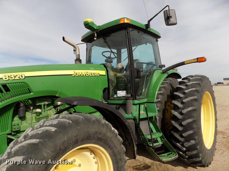 image for item DB9038 2002 John Deere 8320 MFWD tractor