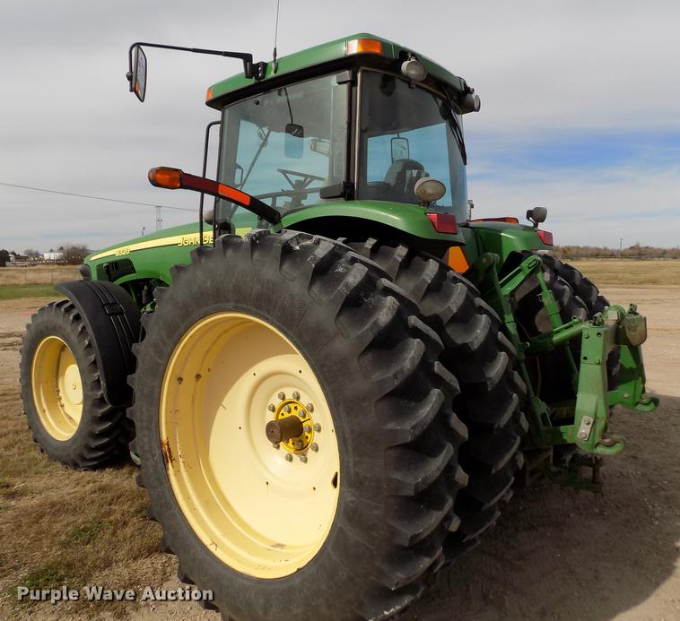 image for item DB9038 2002 John Deere 8320 MFWD tractor