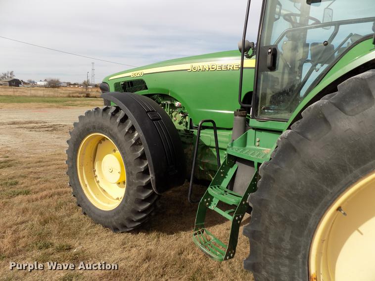 image for item DB9038 2002 John Deere 8320 MFWD tractor