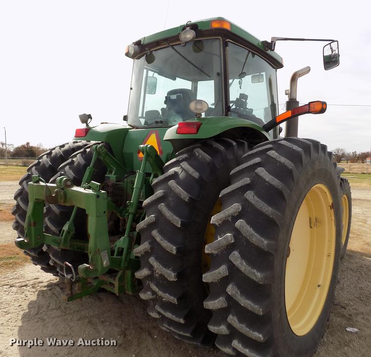 image for item DB9038 2002 John Deere 8320 MFWD tractor