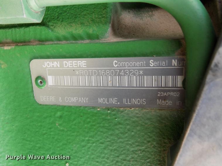 image for item DB9038 2002 John Deere 8320 MFWD tractor