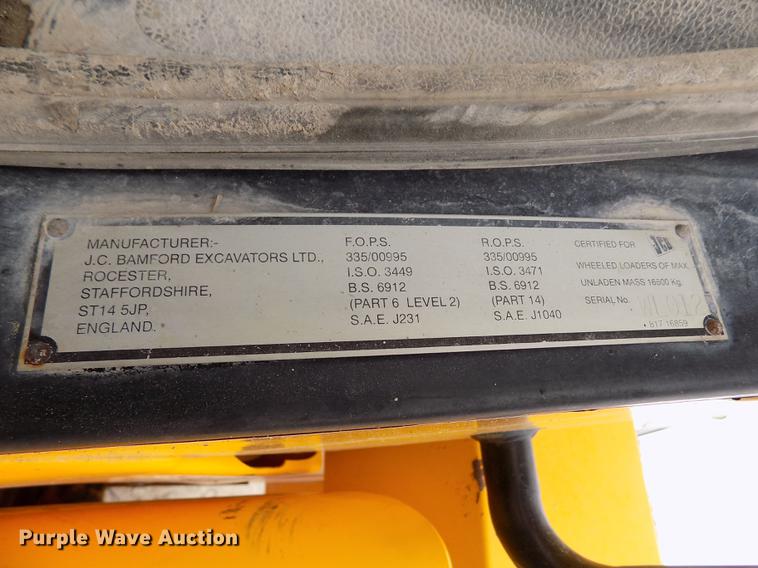 image for item DY9127 2005 JCB 436HT wheel loader